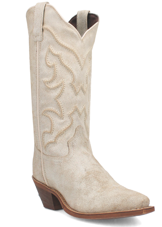 Reva Leather Boot - White