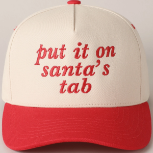 Put It On Santa's Tab - Red