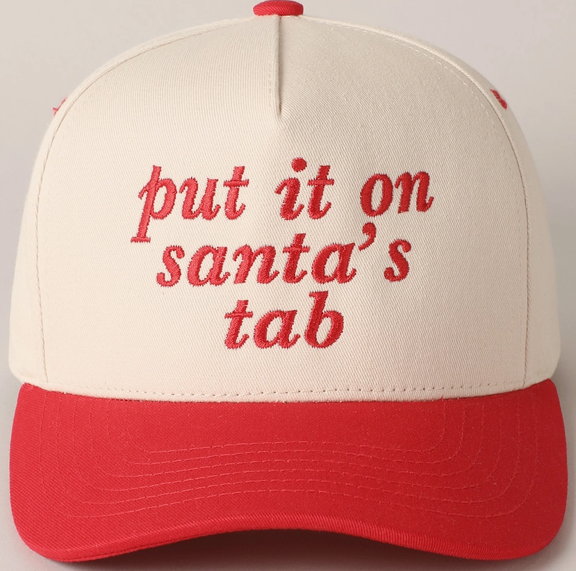 Put It On Santa's Tab - Red