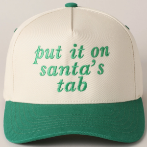 Put It On Santa's Tab - Green