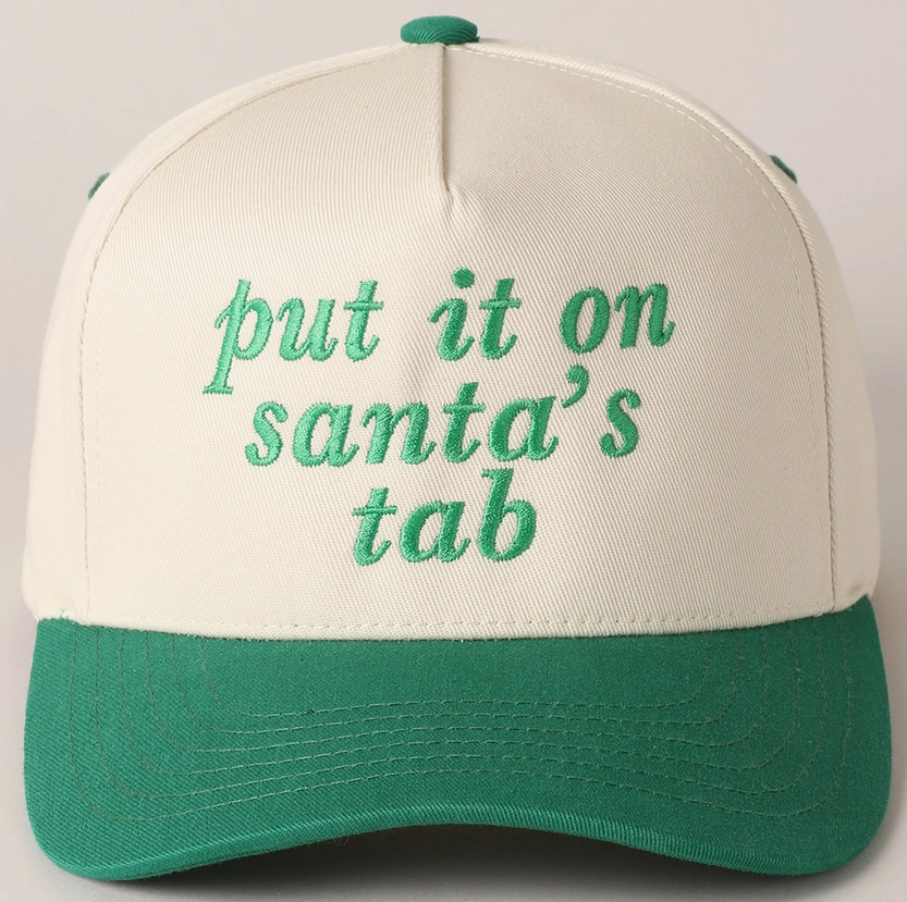 Put It On Santa's Tab - Green
