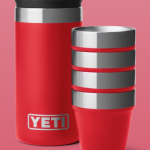 YETI® Shot Glass Set with Carrying Case - Rescue Red