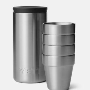 YETI® Shot Glass Set with Carrying Case - Stainless
