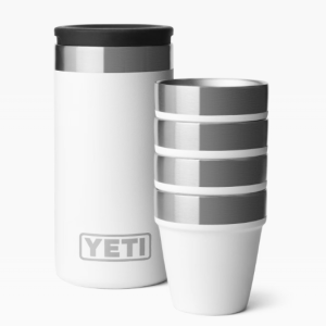 YETI® Shot Glass Set with Carrying Case - White