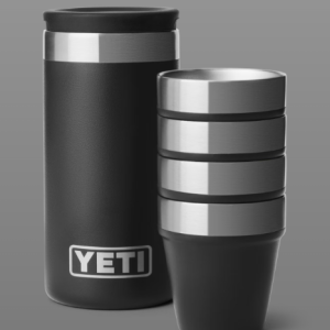 YETI® Shot Glass Set with Carrying Case - Black