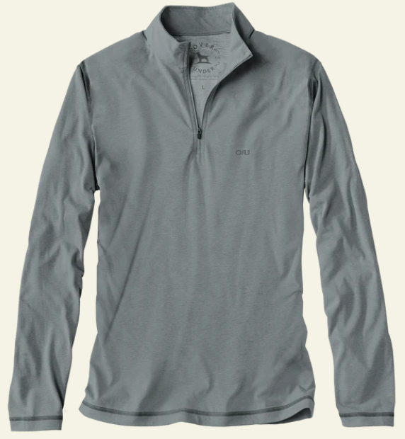 Core Layer 1/4 Zip - Blue Smoke
