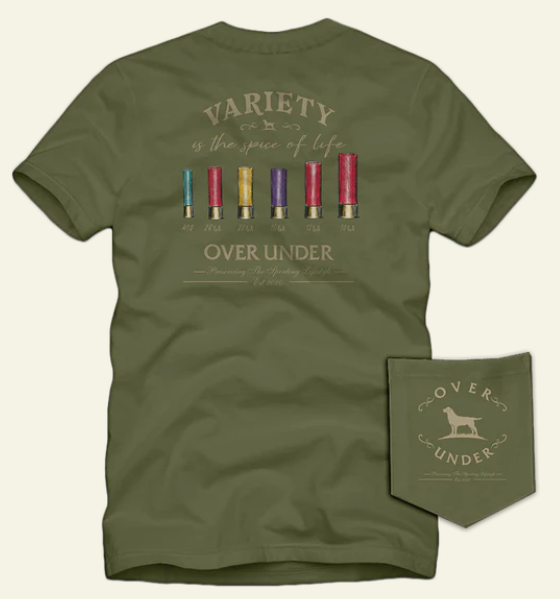 Shotgun Variety Tee - Moss