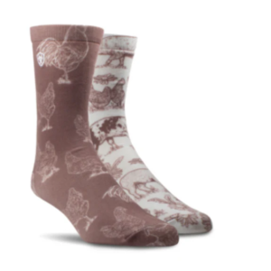 Barnyard Friends 2-Pack Crew Sock