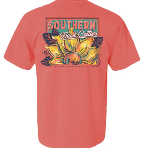 Sunflower Fields Forever - Bright Salmon