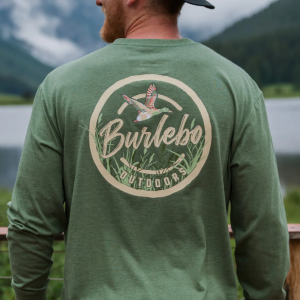 Burlebo Outdoors Circle LS - Heather Olive