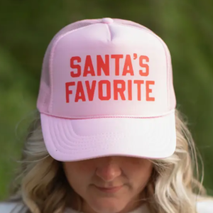 Santa's Favorite Hat- Pink