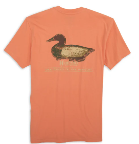 Canvas Decoy Tee - Coral