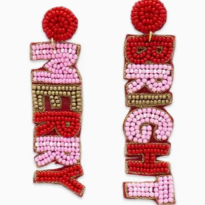 Pink| Red Merry + Bright Earring