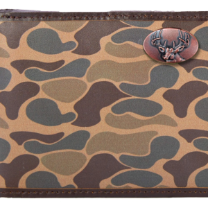 Buck Old School Camo Bifold Wallet