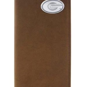 UGA Light Brown Crazy Horse Roper Wallet