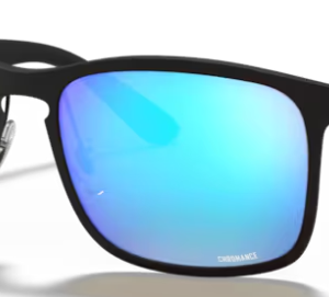 Chromance Matte Black w/ Blue Chromance Polarized