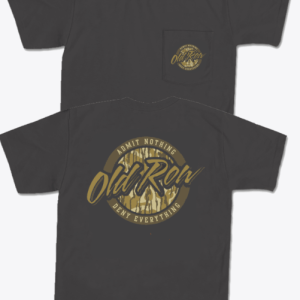 80s Camo Circle Pocket Tee - Pepper