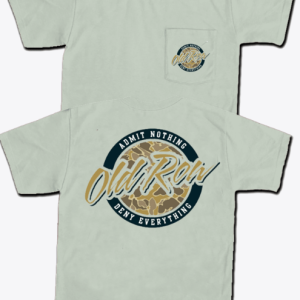 OId Row Outdoors 80s Camo Circle Pocket Tee - Bay