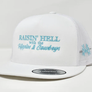 MHC Raising Hell with the Hippies and Cowboys - White/Turquoise