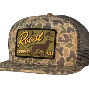 Roost Backwoods Camo Patch Hat