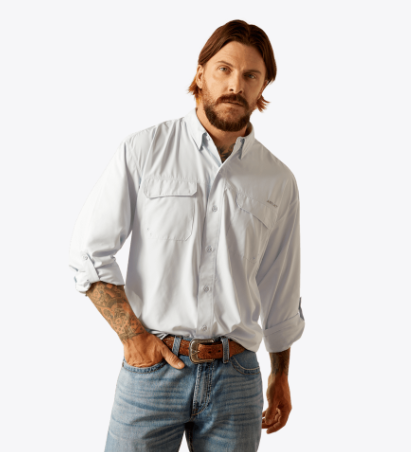 VentTEK Outbound Long Sleeve Shirt - Halogen Blue