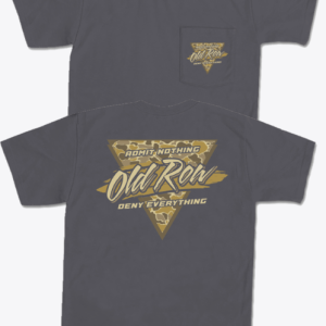 Camo Retro Triangle 2.0 Pocket Tee - Pepper