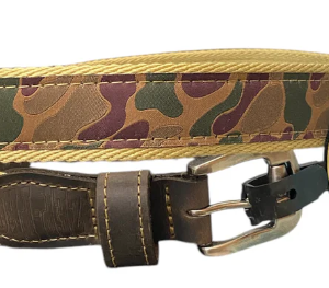 Ribbon Belt - Old School Camo