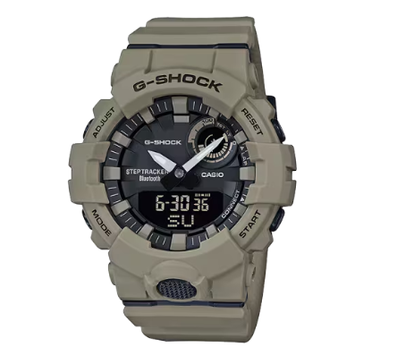 G-SHOCK Power Trainer Analog Digital Bluetooth Watch GBA800UC-5A