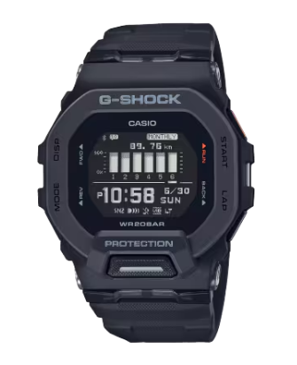 G-SHOCK Move Digital Connected Fitness Black Watch GBD200-1
