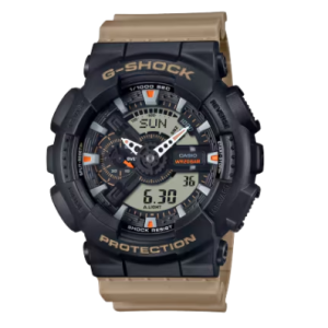 Two-Tone G-SHOCK Tough Black & Tan Watch GA110TU-1A5CR