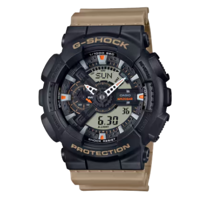 Two-Tone G-SHOCK Tough Black & Tan Watch GA110TU-1A5CR