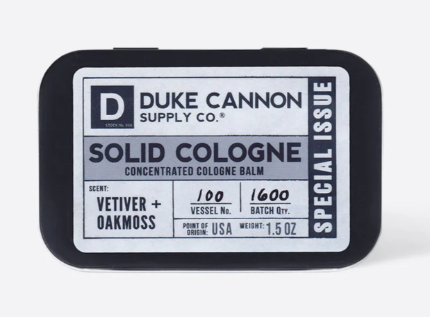 Solid Cologne - Vetiver & Oakmoss