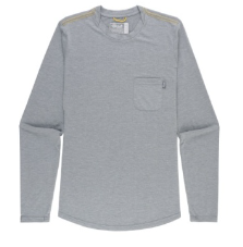 Women's Buxton LS Tee - Steel Heather