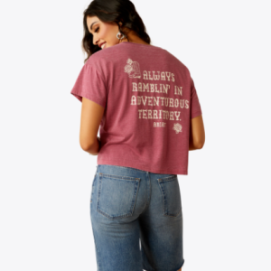 Always Ramblin' T-Shirt - Dry Rose