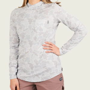 Women's Buxton Tech Hoodie - Grey Camo