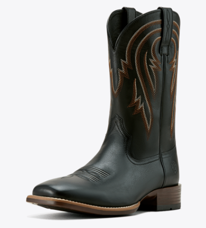 Plano Cowboy Boot - Supple Black