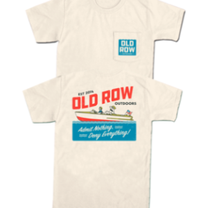 Old Row Outdoors Vintage Boat Pocket Tee - Ivory