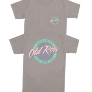 Circle Logo Pocket Tee - Grey