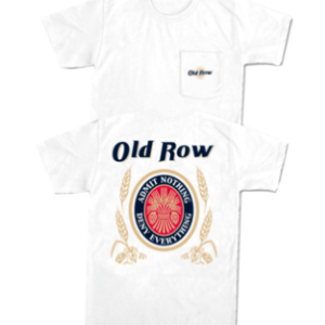 Old Row Retro Can Pocket Tee - White