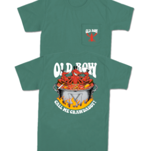 The Crawdaddy Pocket Tee - Green