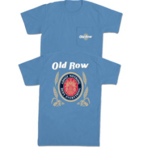 Old Row Retro Can Pocket Tee - Washed Denim