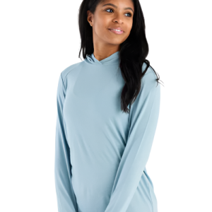Women's Bamboo Shade Hoodie II - Ocean Mist