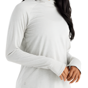 Women's Elevate Lightweight Hoodie - Heather Sandstone