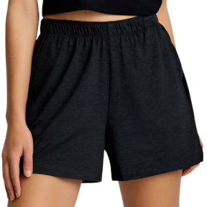 Women's Bamboo Flex Sunday Short - Heather Black