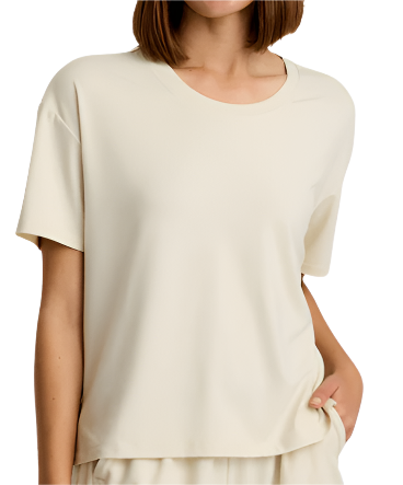 Women's Bamboo Flex Sunday Tee - Birch