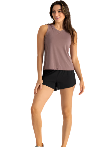 Women's Bamboo-Lined Active Breeze Short – 3" - Black