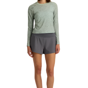 Women's Bamboo-Lined Active Breeze Short – 3" - Smoke