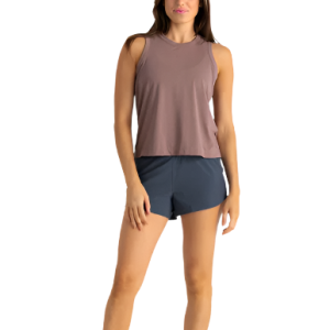 Women's Bamboo-Lined Active Breeze Short – 3" - Blue Dusk II
