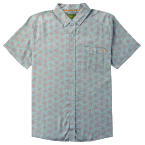 Hagood Shortsleeve Button Down Shirt - Cloud