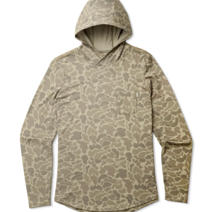 Women's Buxton Hagood Performance Hoodie - Khaki Mallard Camo